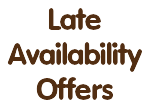 Late Availability Offers