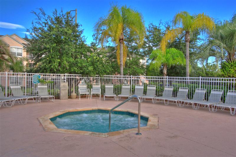 Windsor Palms Florida. Clubhouse hot tub. One of the many facilities at our resort community.